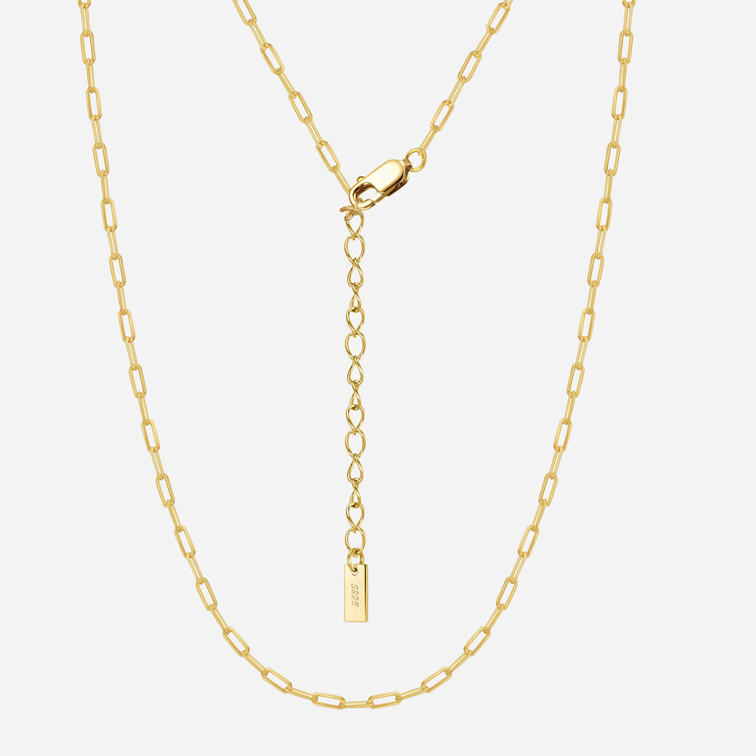 Tiaralynn | Lite Papir Halskjede 18K Gull