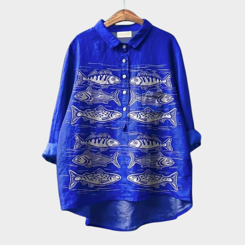 Maja | Elegant vintagebluse