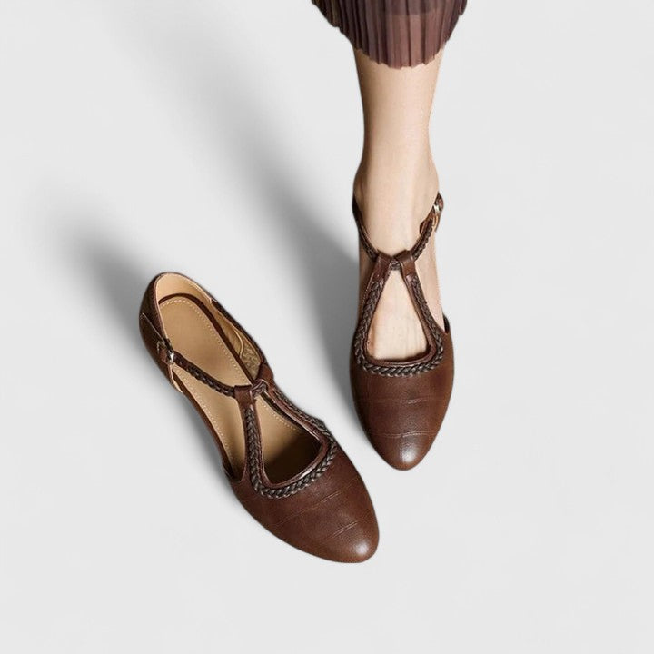 Delphine | Elegant Flate Sandaler