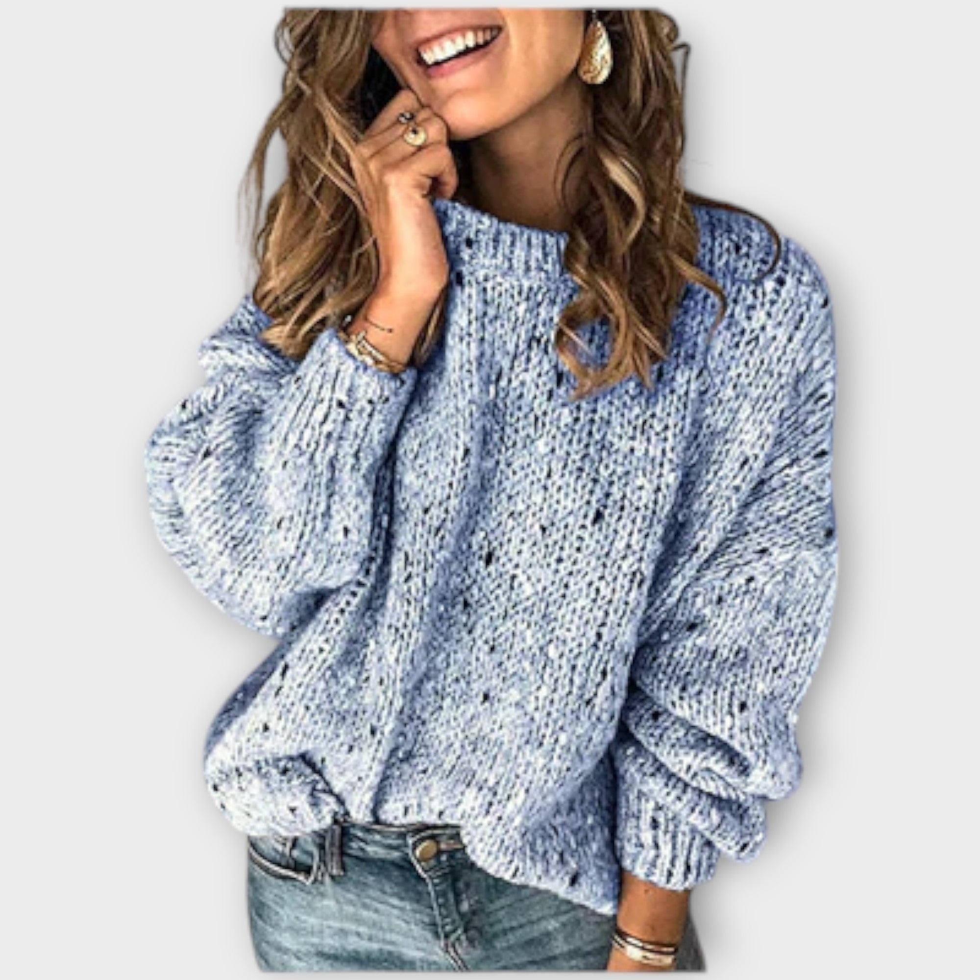 Eileen | Koselig Retro Strikkegenser