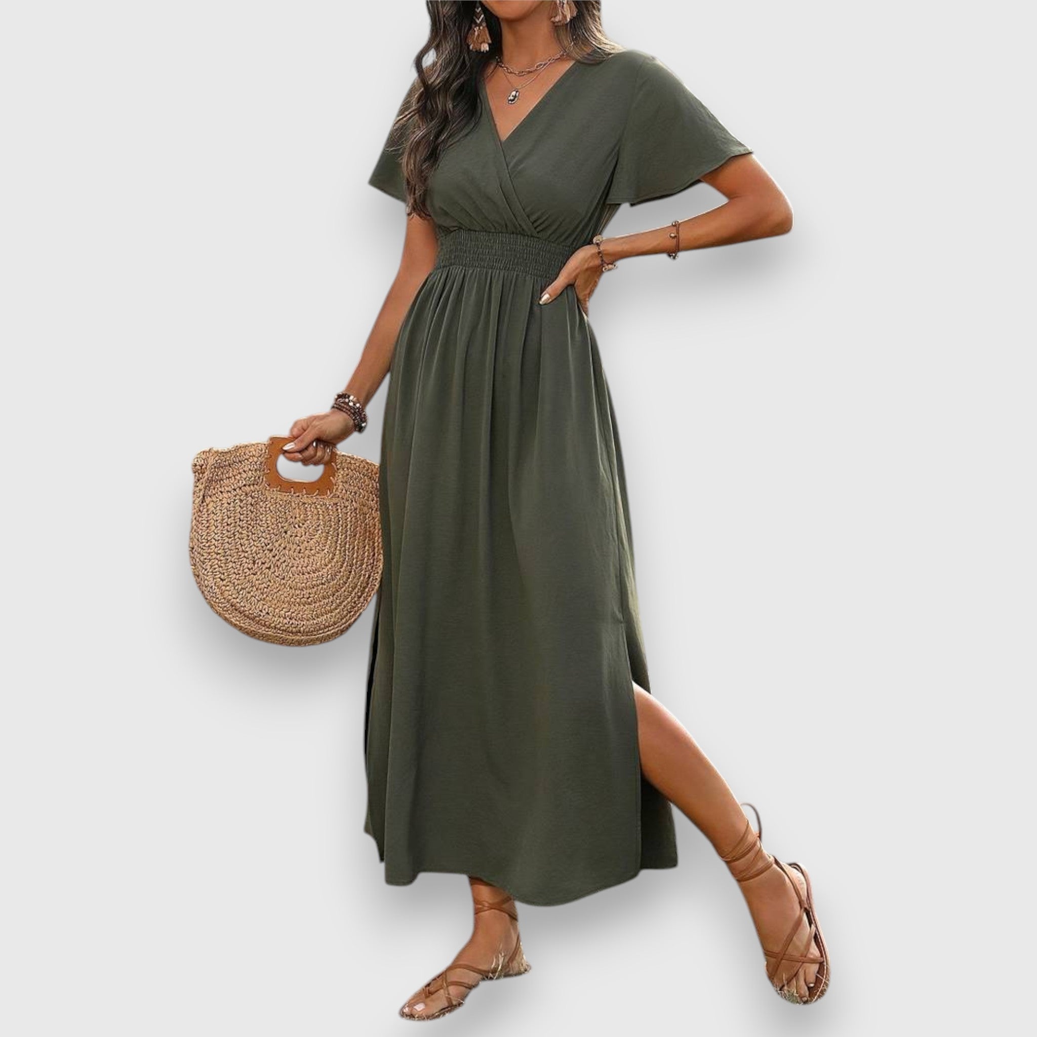 Bianca | Elegant kortermet kjole