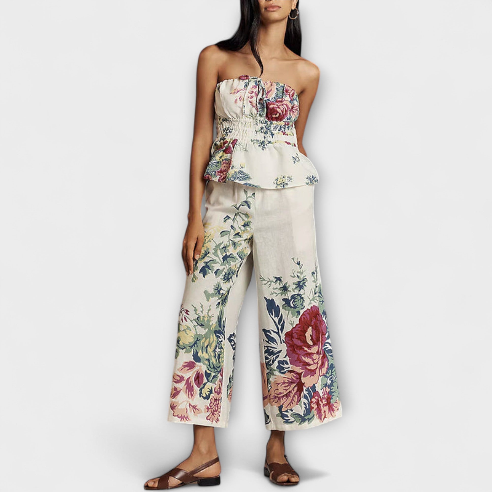 Indigo | Sommer Blomster Mønster Sett