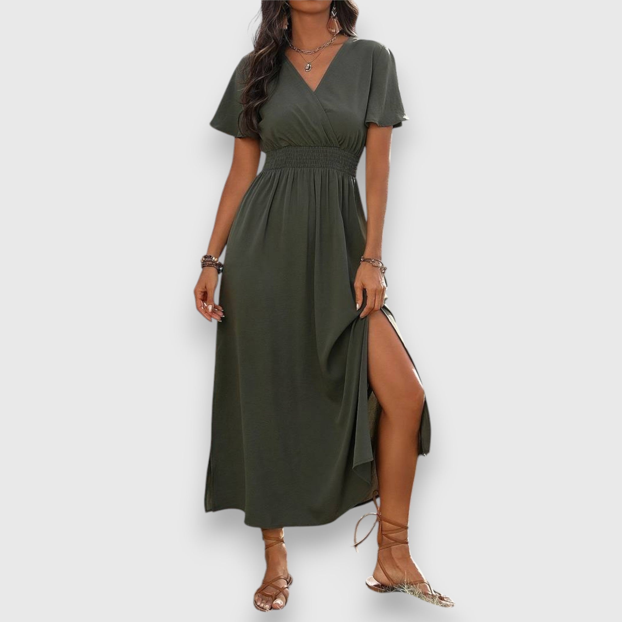 Bianca | Elegant kortermet kjole