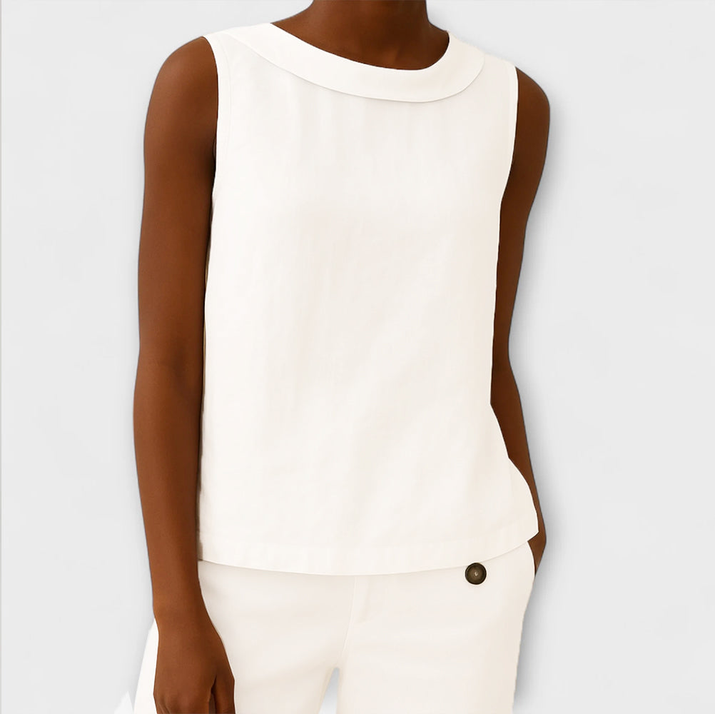 Brianna | Elegant Uten Ermer Top