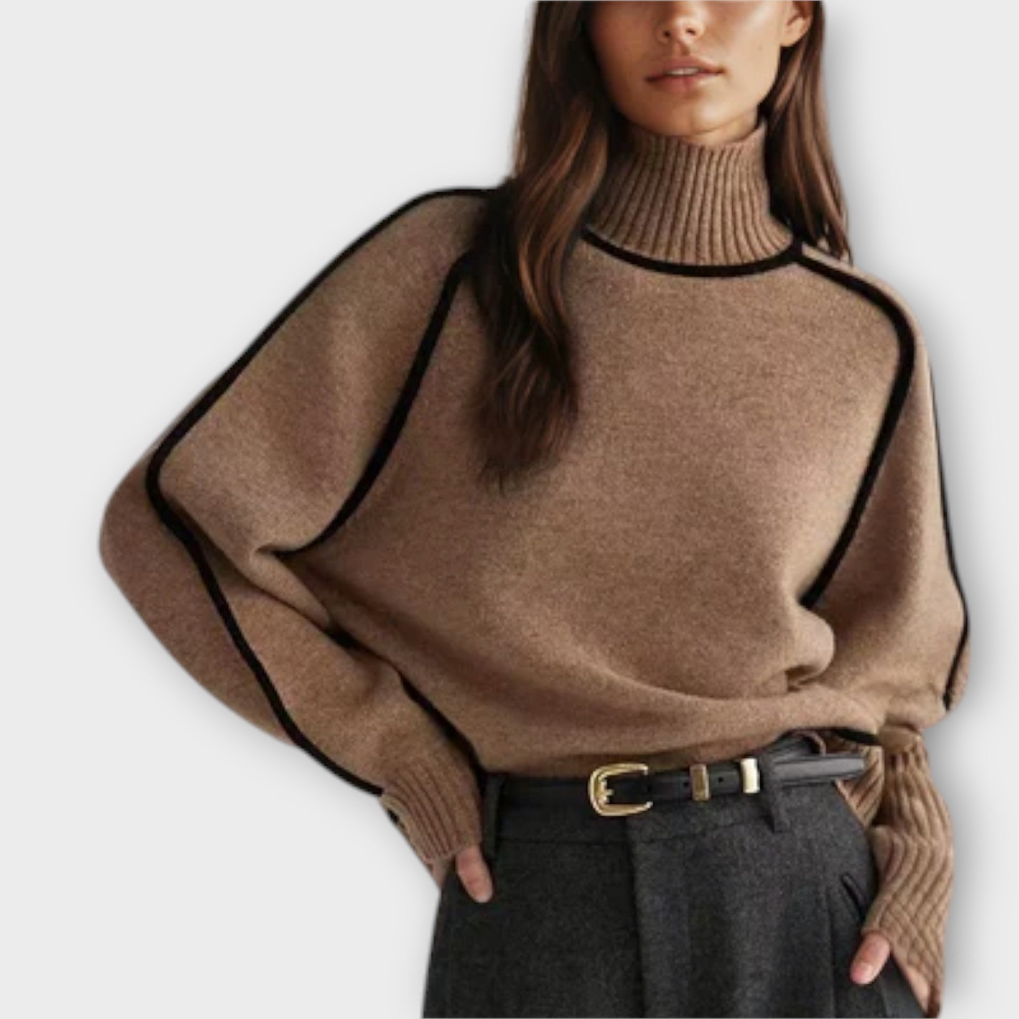 Emilie | Myk & Elegant Turtleneck Genser