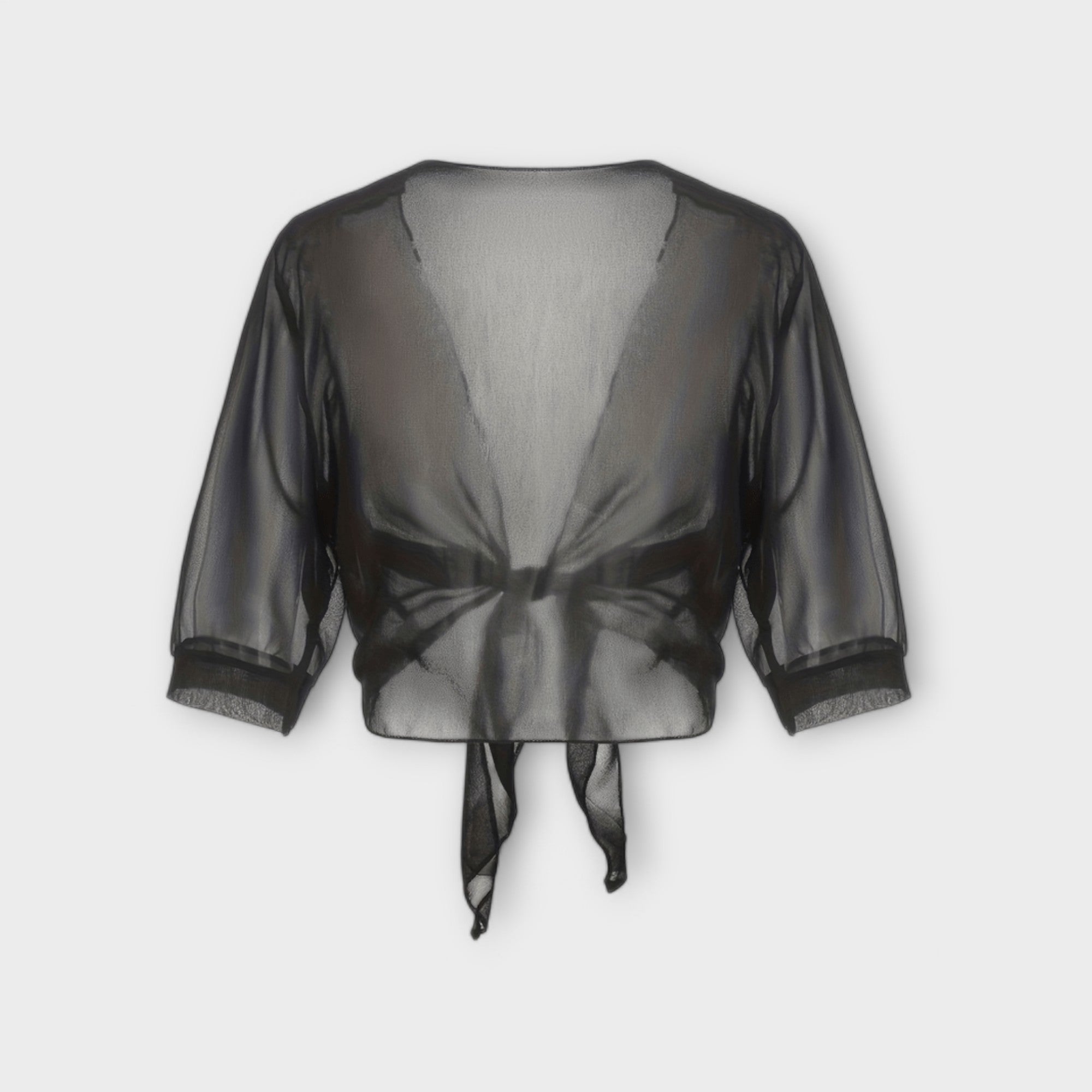 Olivia | Bluse med Åpen Front