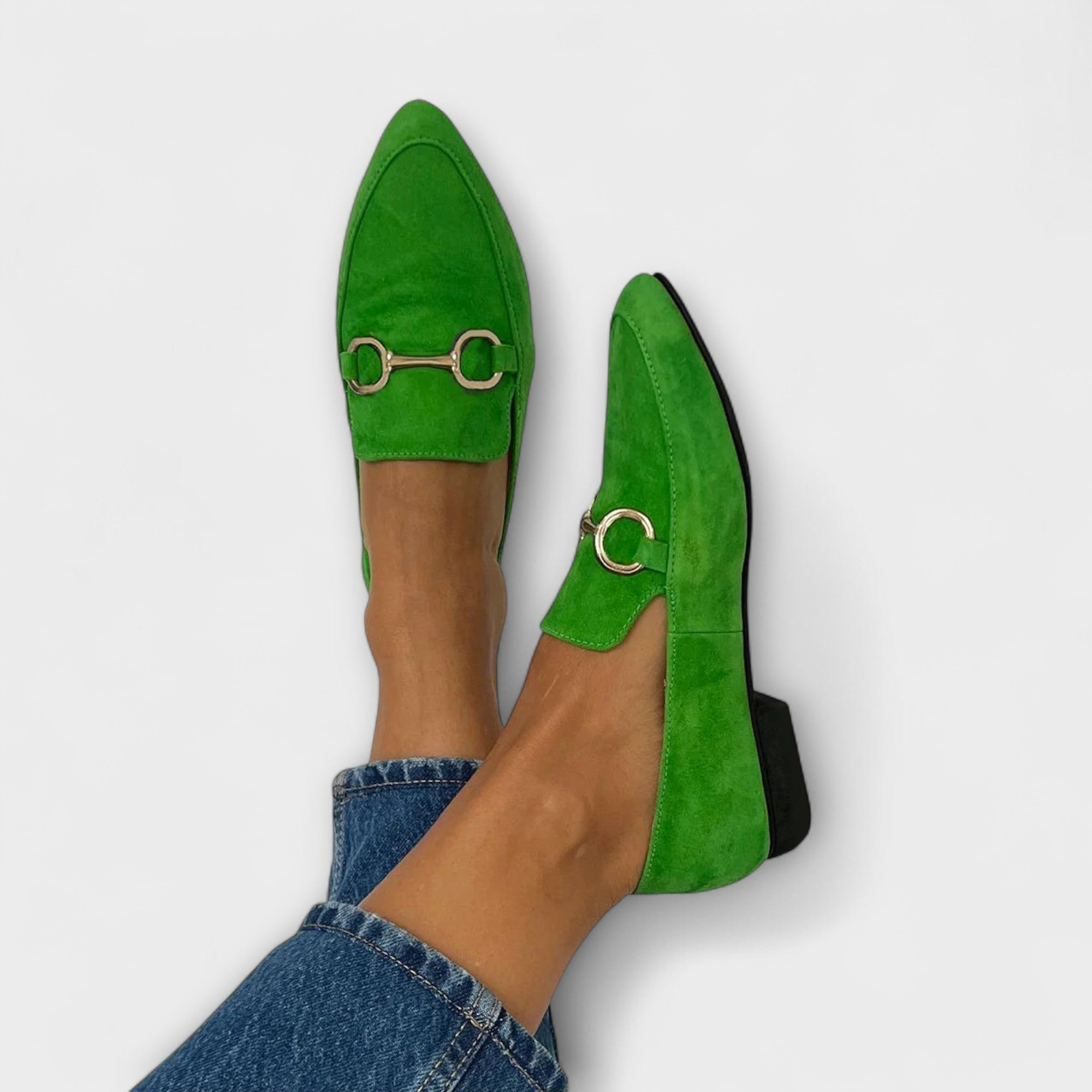 Thea | Lysende Bit Loafers