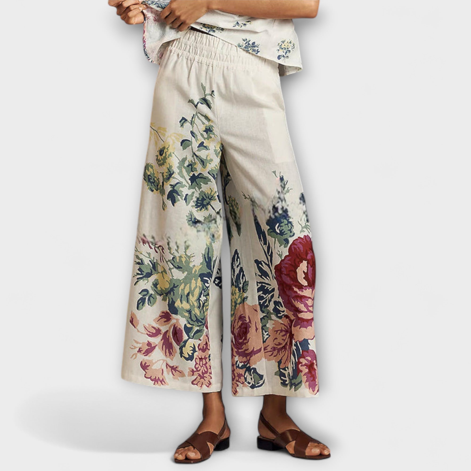 Indigo | Sommer Blomster Mønster Sett