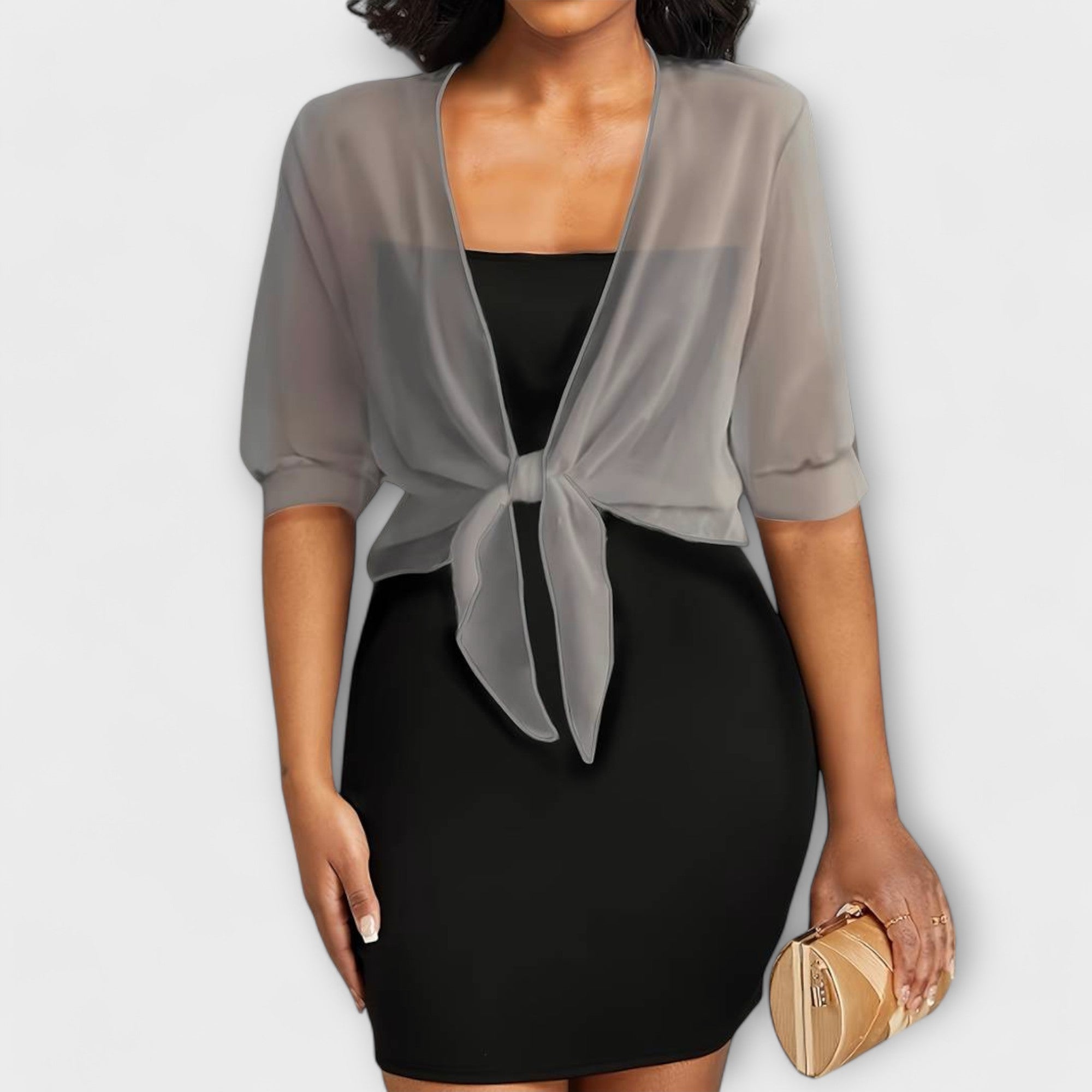 Olivia | Bluse med Åpen Front