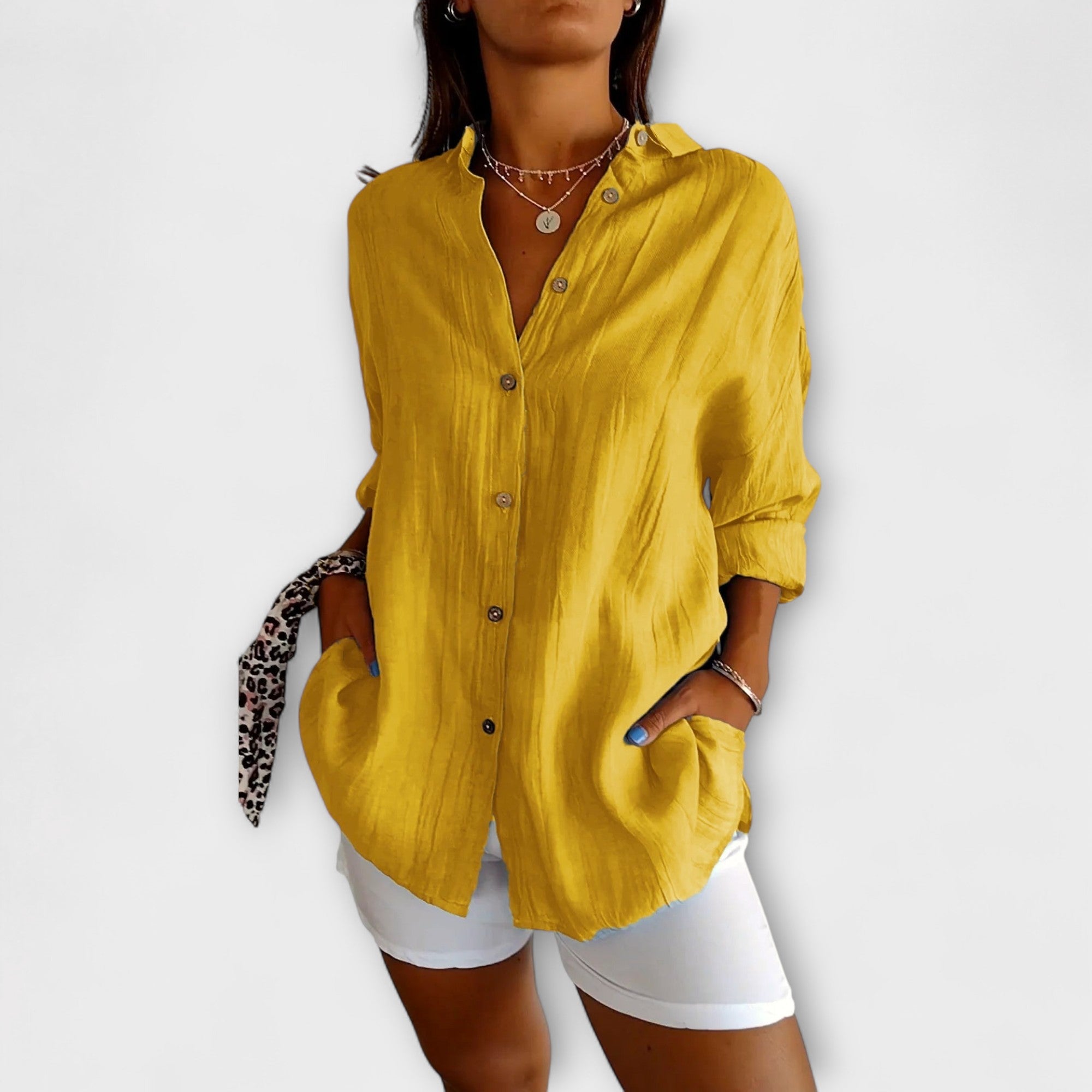 Saskia | Elegant Bluse for Kvinner