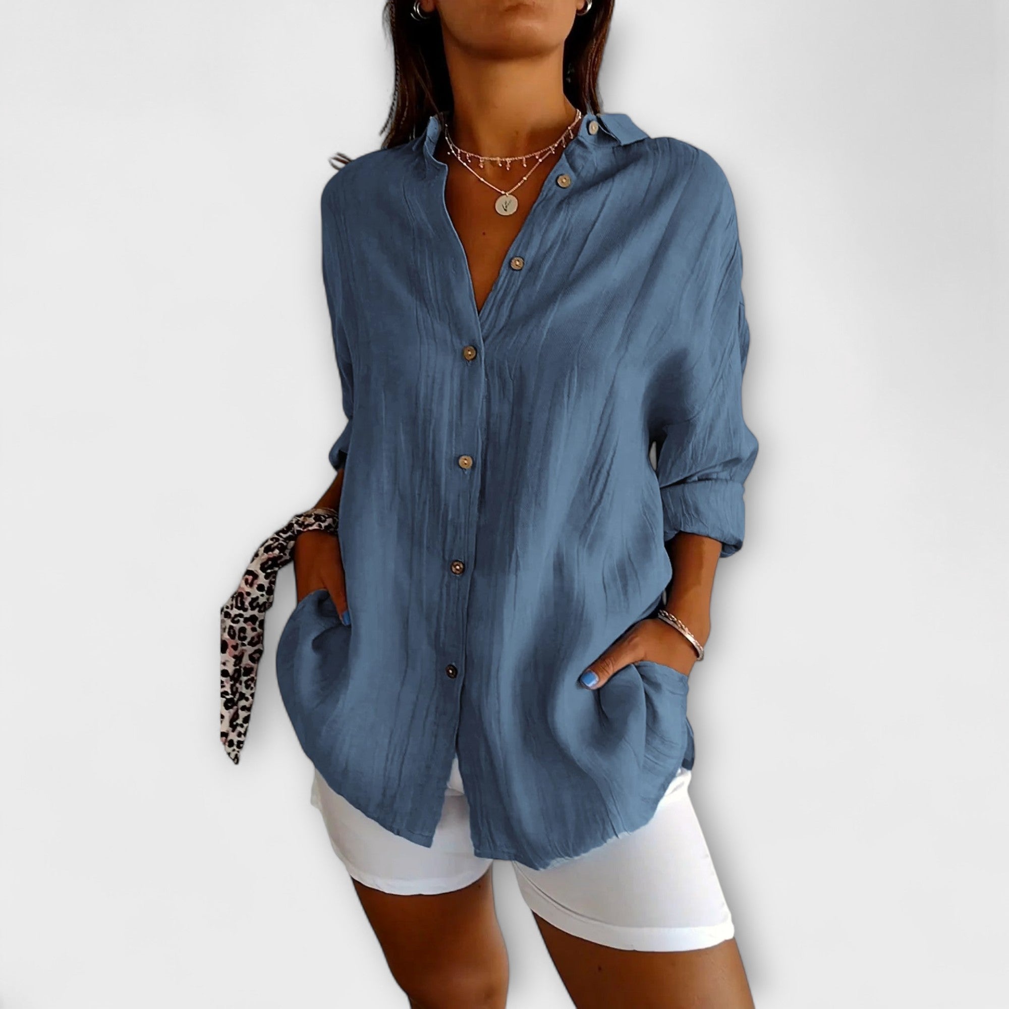 Saskia | Elegant Bluse for Kvinner