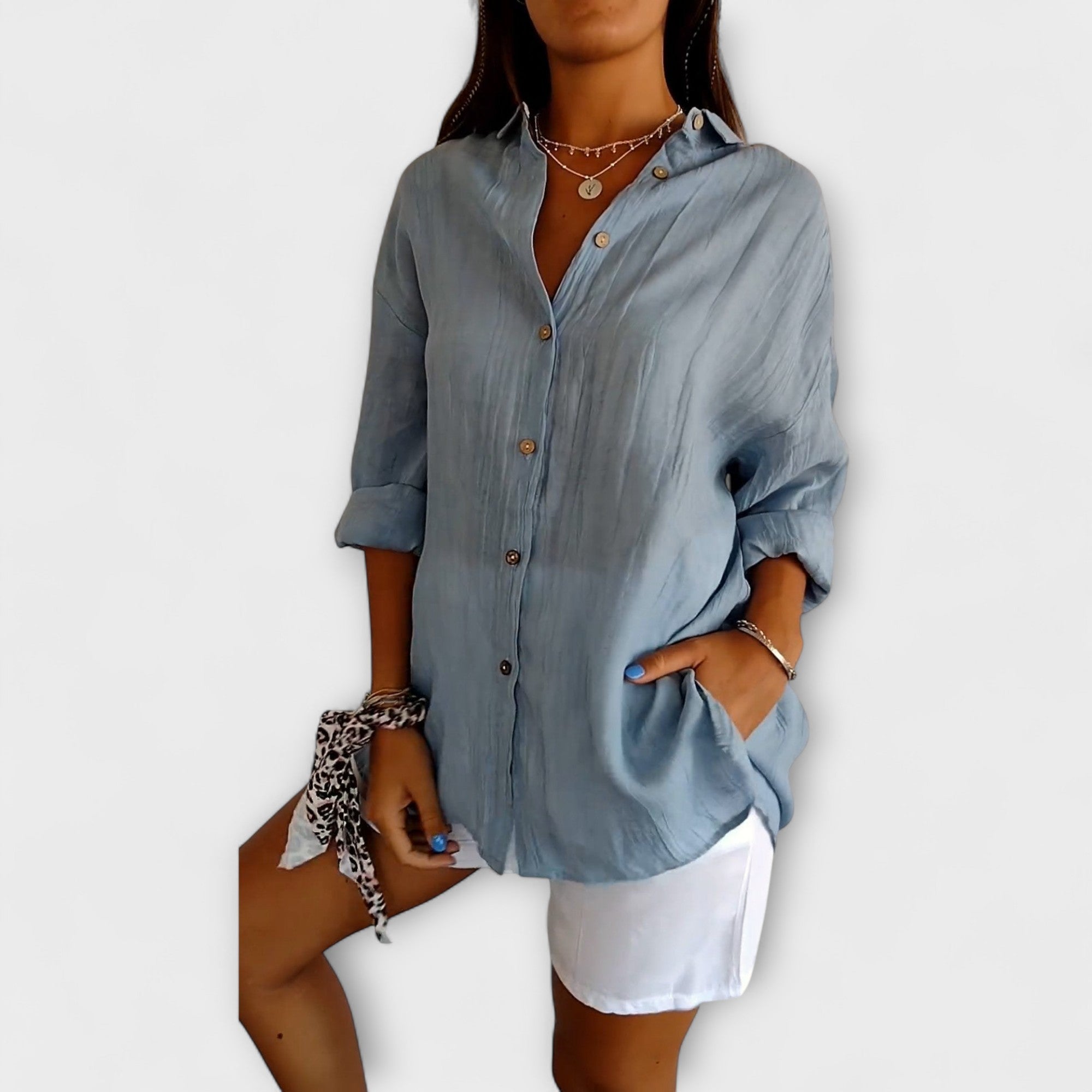 Saskia | Elegant Bluse for Kvinner