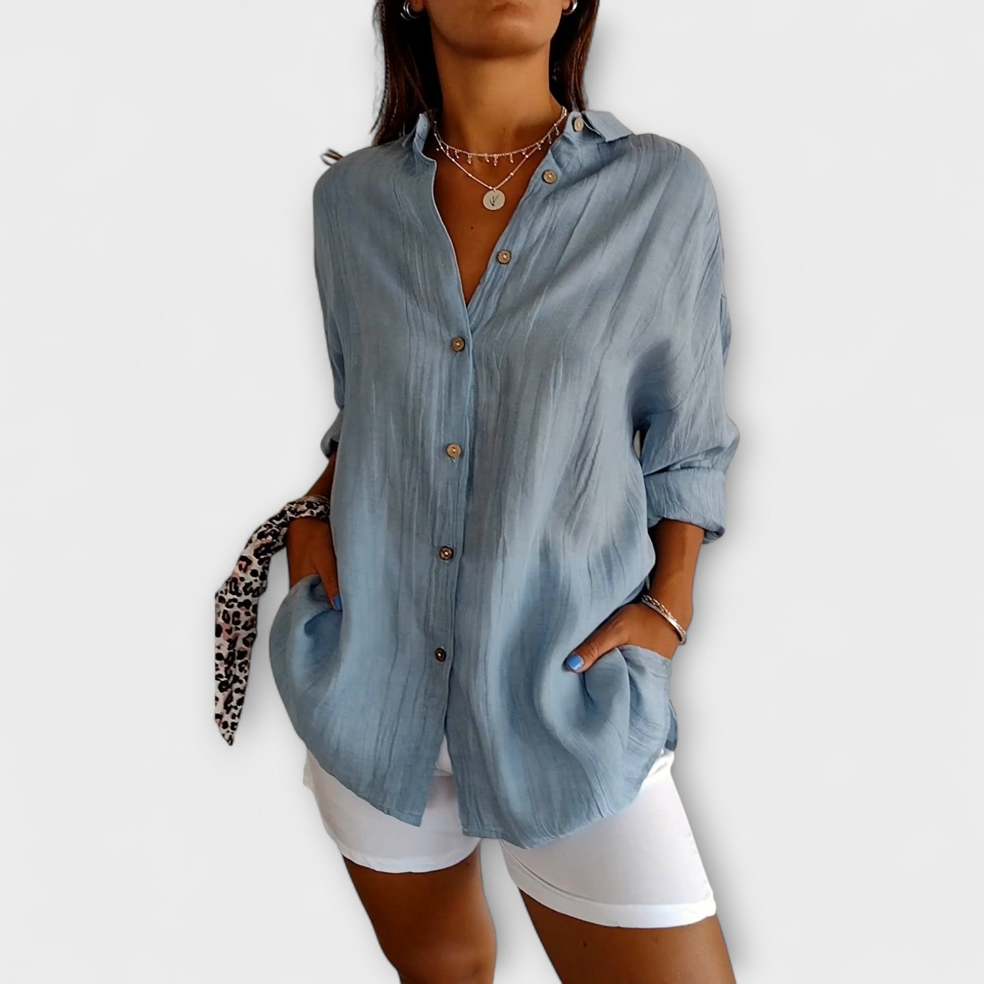 Saskia | Elegant Bluse for Kvinner
