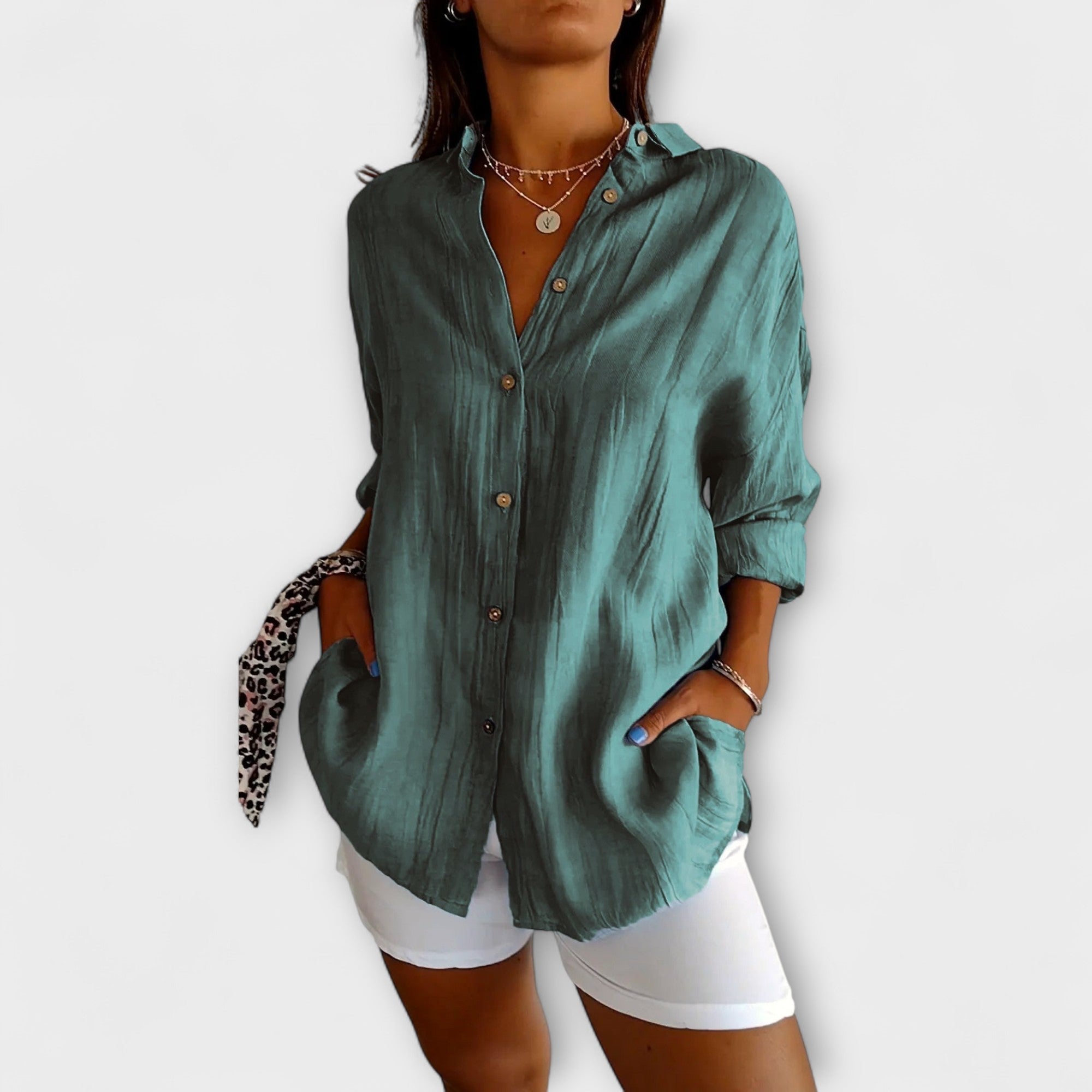 Saskia | Elegant Bluse for Kvinner