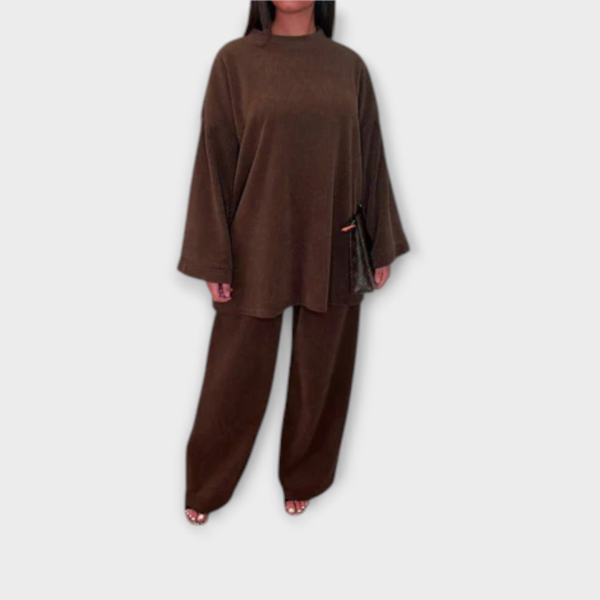 Ingrid | Plus Size Sett | Ribbet Stil