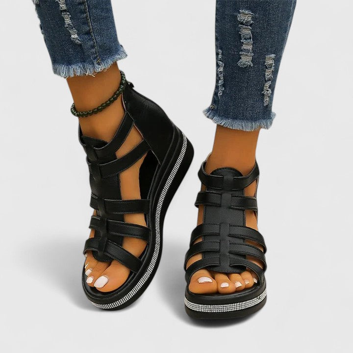 Kendall | Ortopediske Strass Sandaler